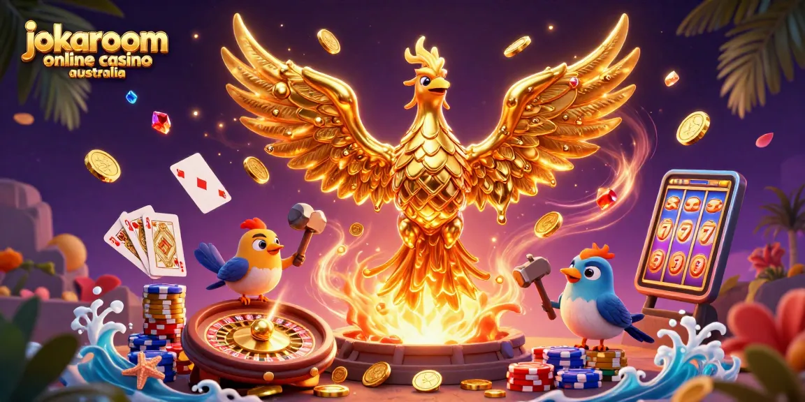 Experience the excitement of jokaroom online casino australia with golden phoenix and dynamic casino elements.