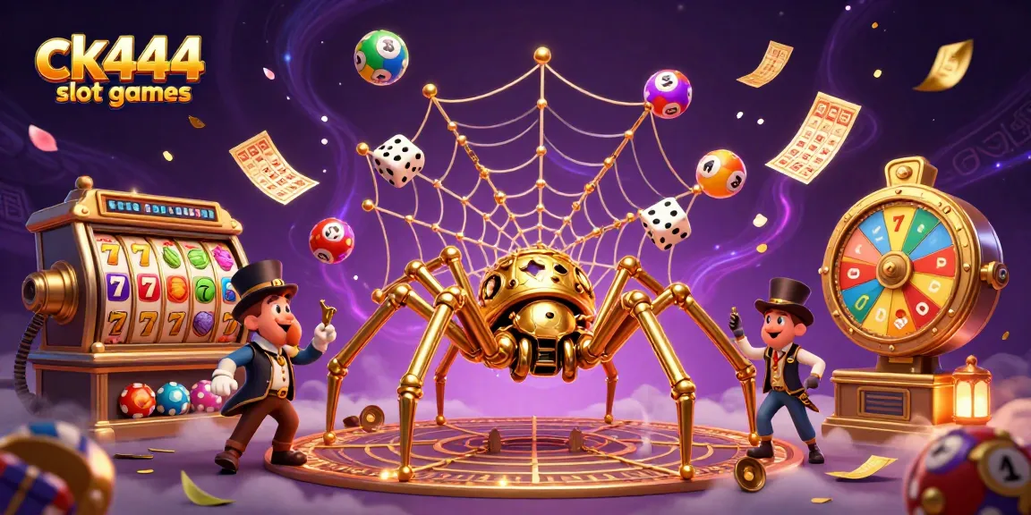 Experience the excitement of ck444 slot games with dynamic 3D characters and vibrant casino elements