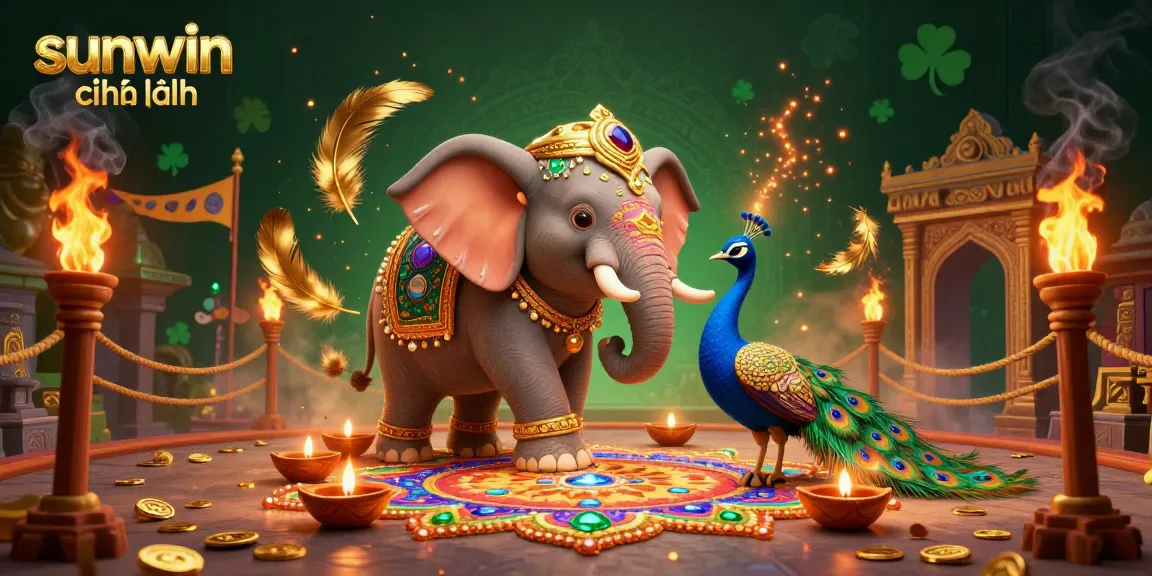 Experience vibrant gaming at sunwin chính hãng with a dynamic 3D casino scene featuring colorful characters and engaging elements.