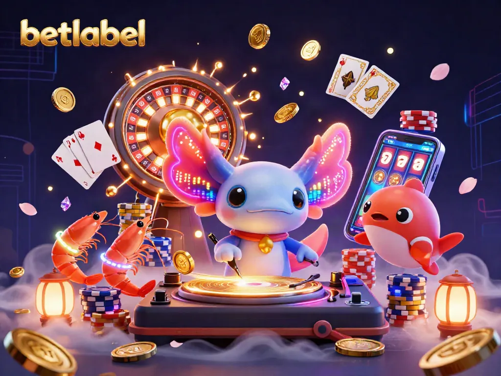 Experience the excitement of betlabel's Casino with vibrant characters and dynamic gameplay elements.